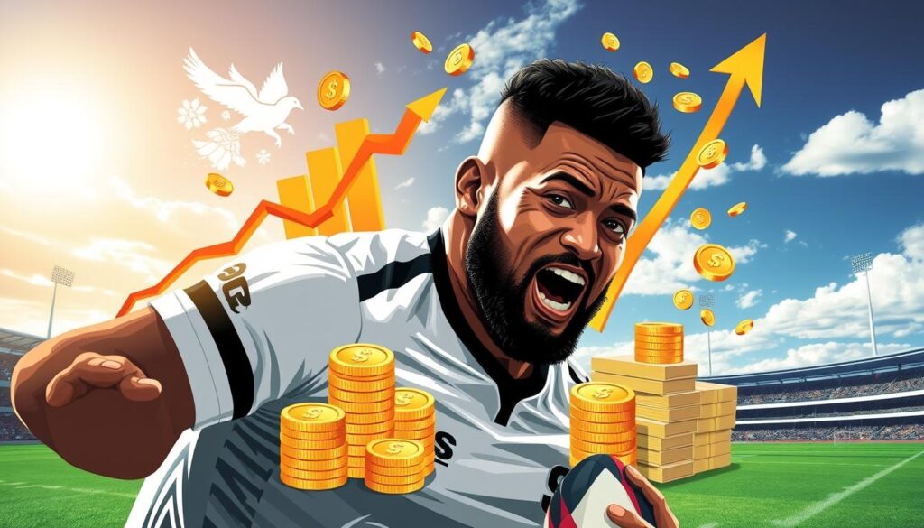 Ardie Savea Financial Growth