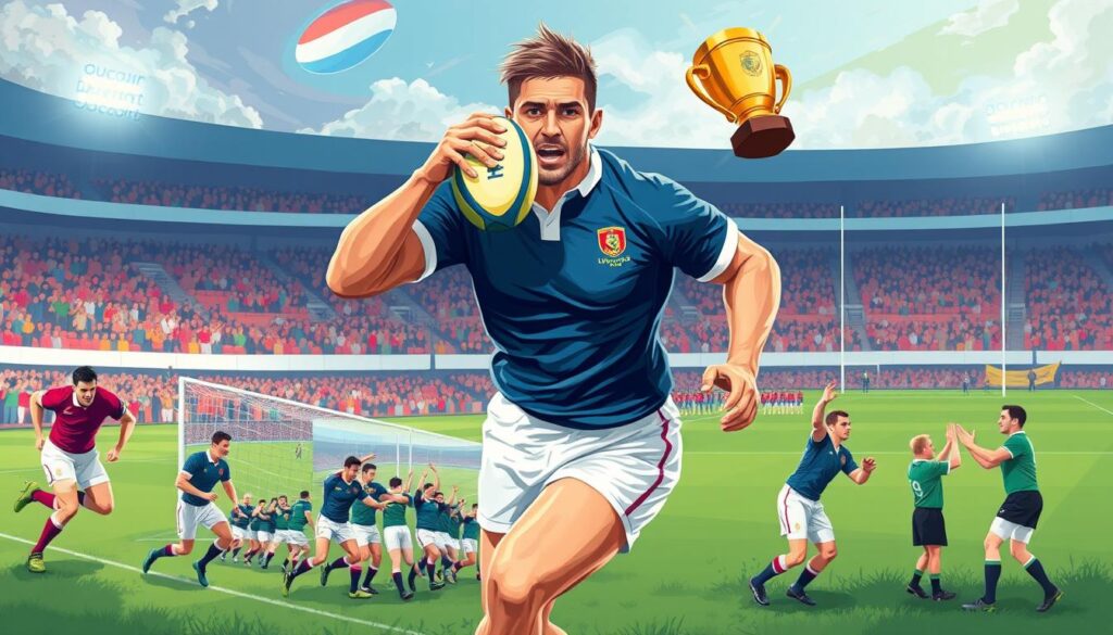 Damian Penaud'S Professional Journey In Rugby Career Path