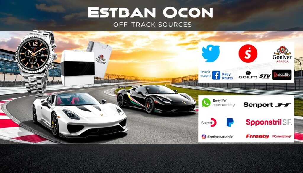 Esteban Ocon Off-Track Income