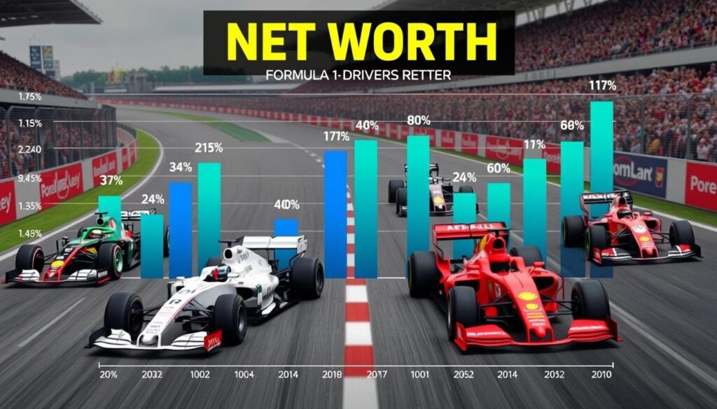 F1 Driver Net Worth Comparison
