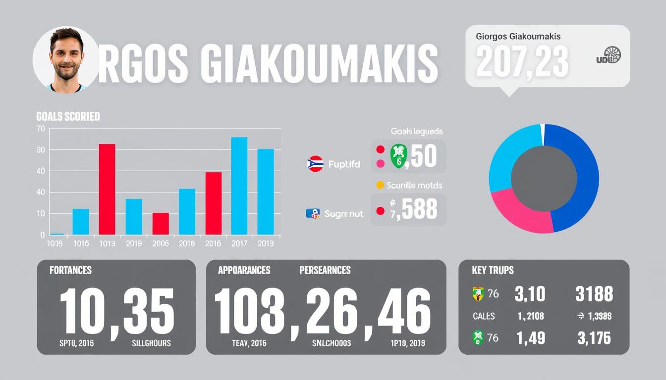 Giorgos Giakoumakis Stats