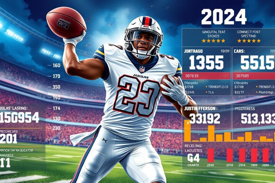 Justin Jefferson Receiving Records 2024