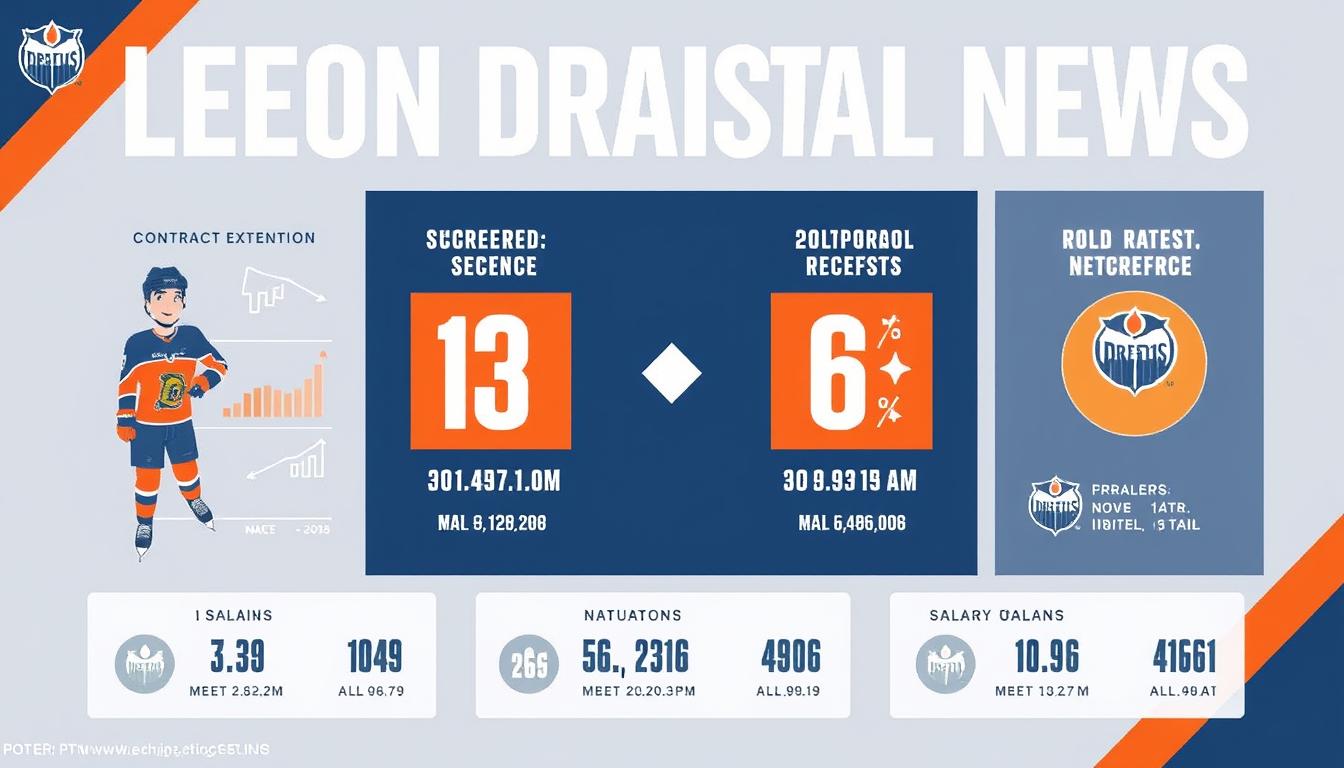 Leon Draisaitl Contract Extension News Unveiled 3 Leon Draisaitl Contract Extension News