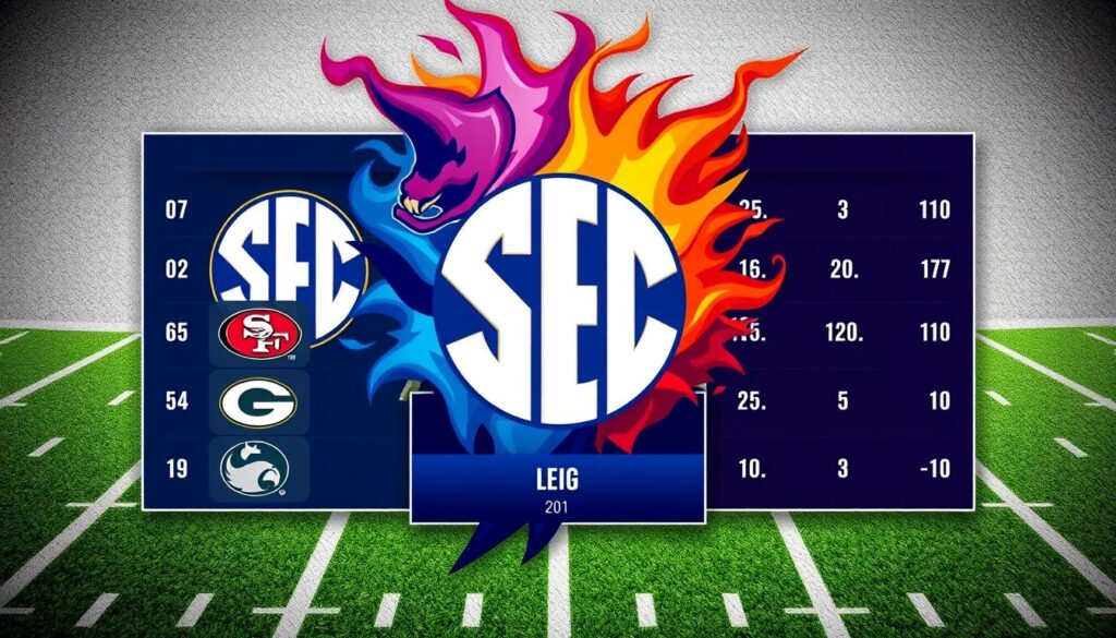Sec Football Standings