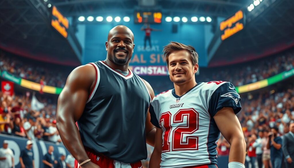 Shaq Tom Brady Athlete Endorsement Sports News
