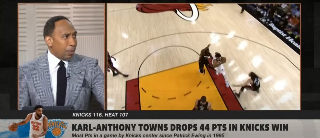 Stephen A. Smith Reacts To Karl-Anthony Towns Big Nba Season Kick Off