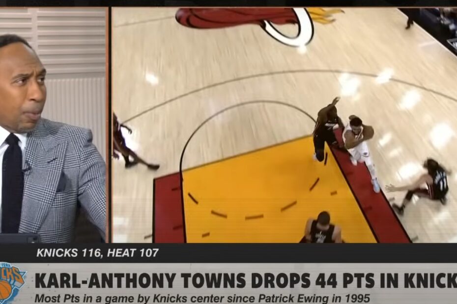 Stephen A. Smith Reacts To Karl-Anthony Towns Big Nba Season Kick Off