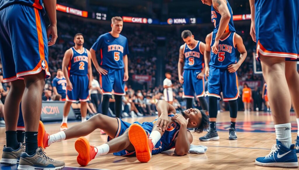 Knicks Player Injury
