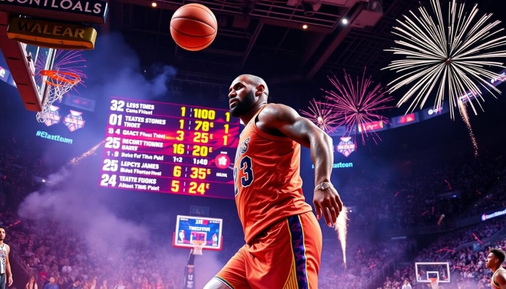 Lebron James Nba Scoring Record Milestones
