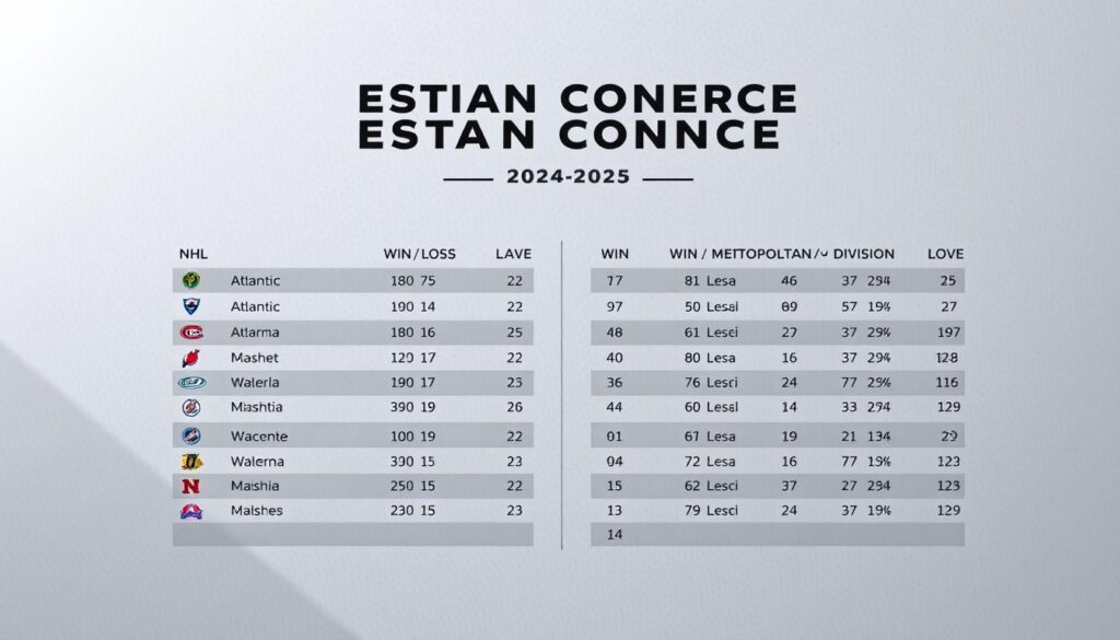 Eastern Conference Standings