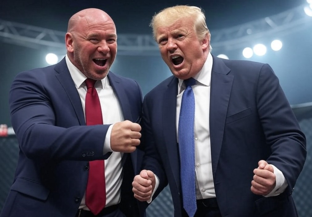 Dana White Trump Ufc Friendship Makes Sport News Headlines Again Worldwide 3 Dana White Donald Trump Ufc