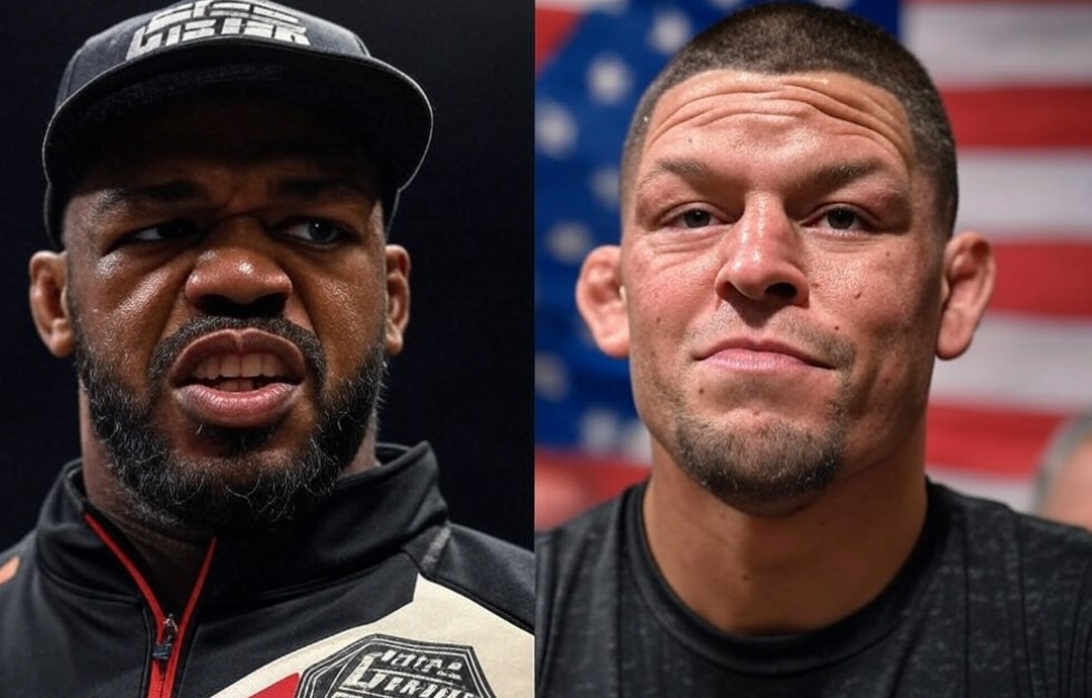 Jon Jones And Nate Diaz Ultimate Fighter Russia
