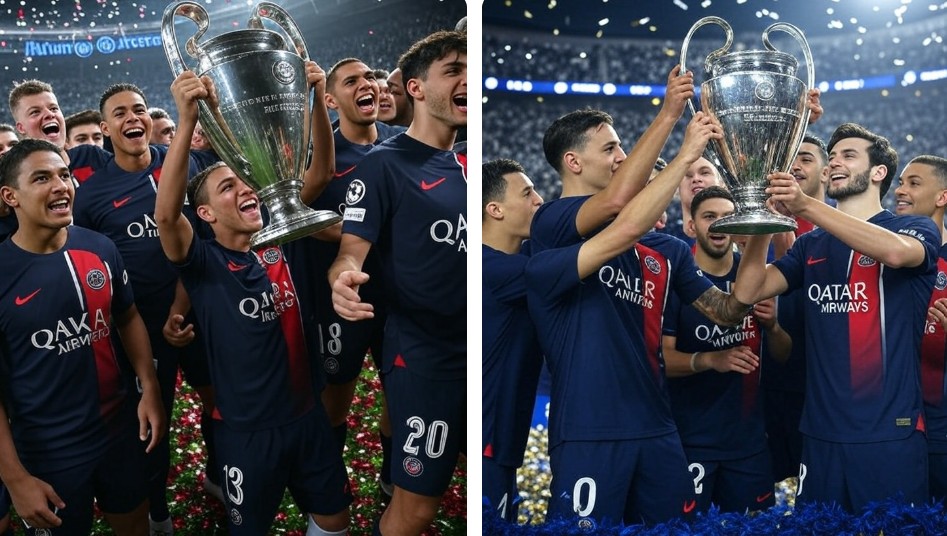 Psgs Champions League Final 2025 5 0 Win